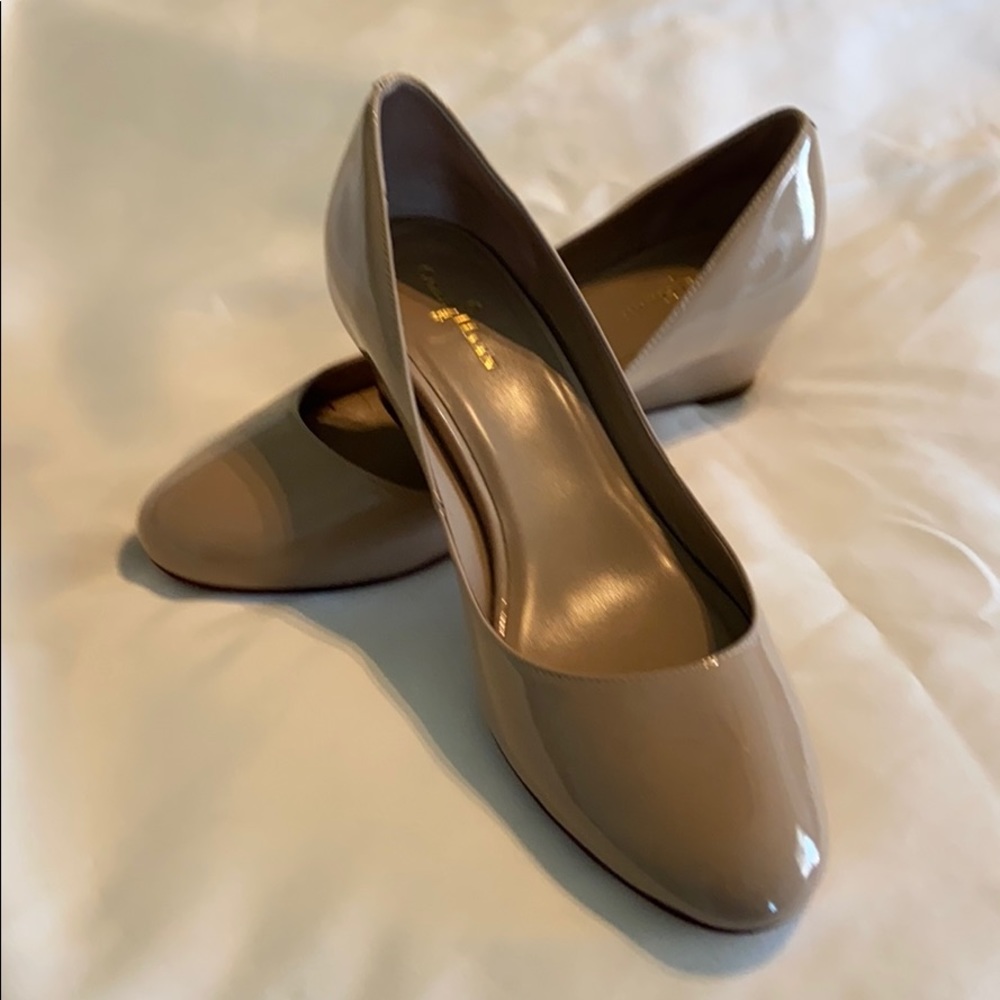 Nude Cole Haan Nike Air wedges - great condition
